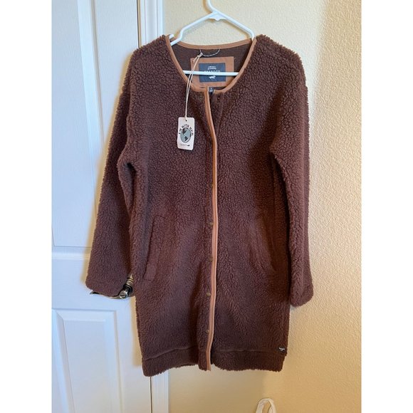Women’s Toad&Co Sespe Sherpa Cardigan‎ Jacket - NWT - Picture 2 of 5